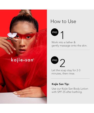 Kojie San Skin Brightening Soap - Original Kojic Acid Soap for Dark Spots & Scars - 3 Bars x 4 Pack - Coconut & Tea Tree Oil - 100g - 4.76 Ounce - Buy Online on GoSupps.com