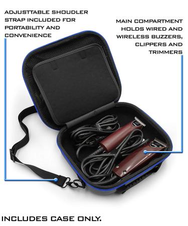CASEMATIX Hair Clipper Barber Case - Travel Case for Clippers, Trimmers, and Stylist Supplies - Buy Online on GoSupps.com