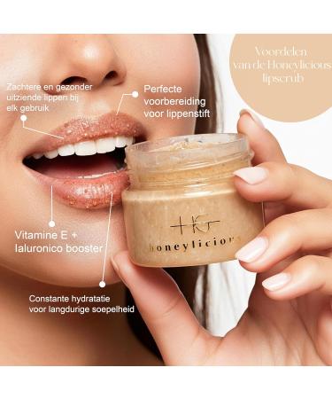 HG Aesthetics Honeylicious Honing Infused Honingraat Lip Exfoliator LIP SCRUB 20 mg - Buy Online on GoSupps.com