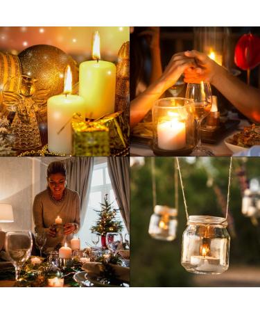VIKY Cerzendocht Set - 100 Smoke-Free Candle Wicks for DIY Candles | Aromatherapy | 10/15/20cm Lengths - Buy Online on GoSupps.com
