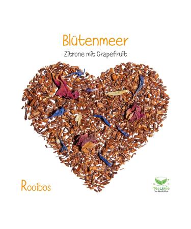 TeaLaVie Rooibos Tea Loose - Lemon Grapefruit Flavor (100g) | Premium South African Herbal Tea | International Shipping - Buy Online on GoSupps.com
