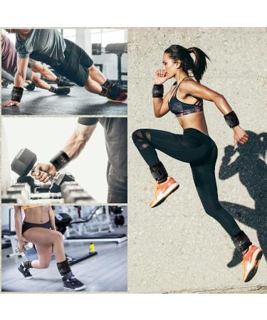 Sportneer Adjustable Ankle/Wrist Weights - 0.7-3kg Each 1.4-6kg Pair | Optimize Your Workout - Buy Online on GoSupps.com
