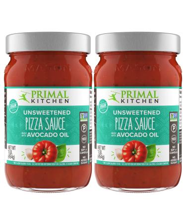 Primal Kitchen Unsweetened Red Pizza Sauce, Made With Avocado Oil - Two Pack