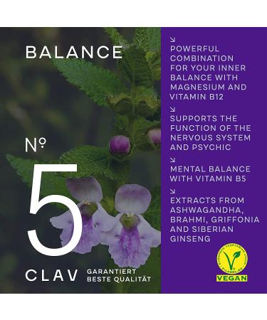 N5 Mood Support Supplement - Natural Depression & Anxiety Relief - Serotonin Booster with Ashwagandha & Saffron - Vegan - 60 Capsules - Buy Online on GoSupps.com