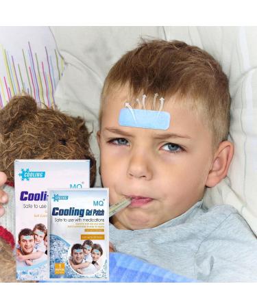 Virtcooy Cooling Front Patch | Cooling Strips Patch for Forehead Portable Fever Patches with Cooling Gel Pads for Sunburn - Buy Online on GoSupps.com