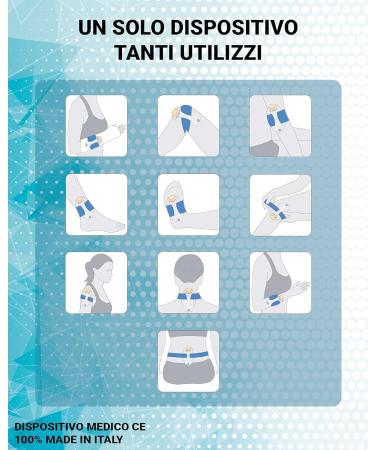 BIOSALUS LED Magnetic Therapy Device | Made in Italy | CE Medical Device for Home Use | Pain Relief for Knees Elbows & More - Buy Online on GoSupps.com