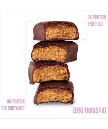 Freakin' Wholesome Chocolate Covered Caramel Almond Bites High protein snacks 2.82 Ounces per box. (Pack of 3). Vegan Gluten Free - Buy Online on GoSupps.com