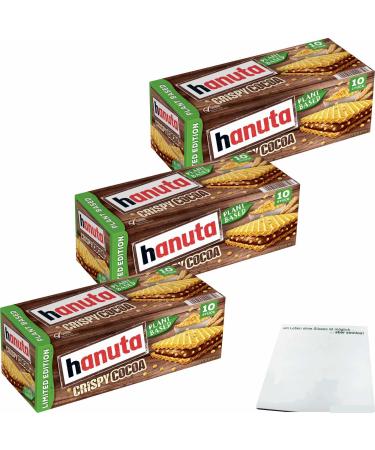 usy Pack of 3 x 220g for hanuta plants, crispy, coconut and usy block