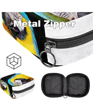GIAPB Sanitary Napkin Storage Bag - Animal Parrot Bird Color931 | Period Tampon Makeup Pad Pouch - Buy Online on GoSupps.com