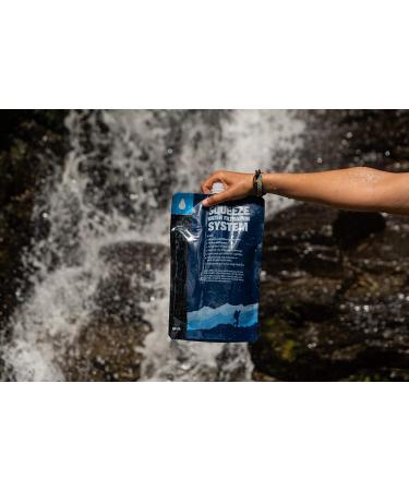 SAWYER Squeeze Water Filter Foldable Drinking Bag Set - 2 x 2Ltr SP114 | Perfect for Travel & Outdoor Adventures - Shop Internationally - Buy Online on GoSupps.com