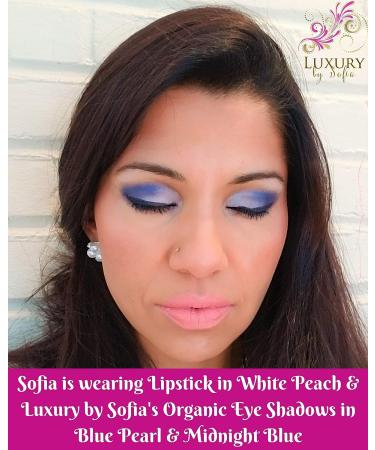 Luxury by Sofia Organic Eyeshadow - Blue Pearl | Natural Ingredients | Made with Organic Ingredients - Buy Online on GoSupps.com