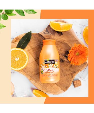 GROUP PANTHER Cottage Shower gel with moisturizing milk orange blossom 97 ingredients of natural origin 250 ml made in France - Buy Online on GoSupps.com