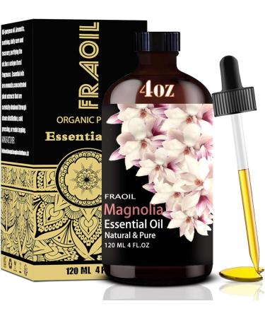 Fresh Linen Essential Oil and Magnolia Essential Oil 4 Fl Oz 120ML for Diffuser Humidifier Yoga Cleaning DIY Candle Soap Making Perfume Gift for Women Essential Oils - Buy Online on GoSupps.com