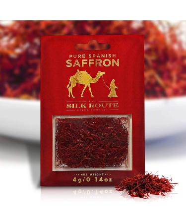 Silk Route Spice Company Saffron (0.14 US Oz/4g)