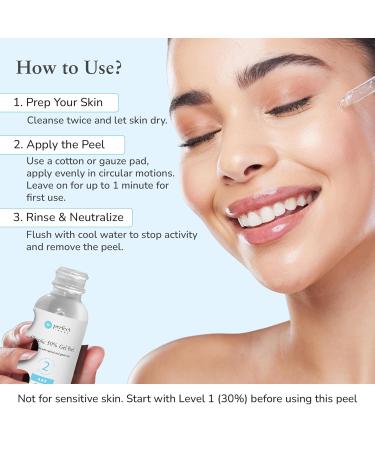 Glycolic Acid 50% Gel Peel - Enhanced with Retinol & Green Tea Extract (Professional Skin Peel)1 ounce 50% Strength - Buy Online on GoSupps.com
