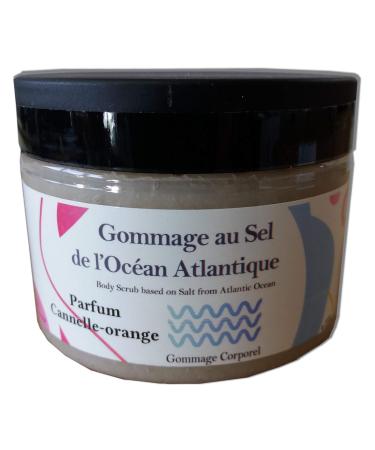 Storepil - Orange Cinnamon Body Scrub Salt, 200g