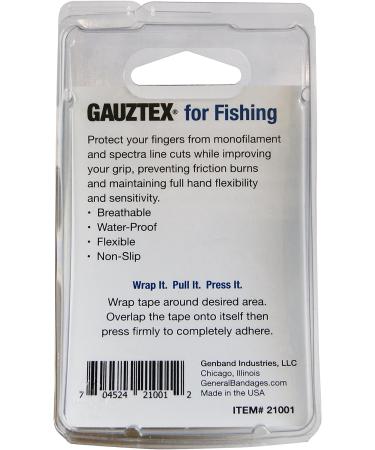 Guard-Tex Blue Fishing Tape - Flexible Non-Slip Finger Tape for Blister Prevention - 12 Rolls x 30 Yards - Buy Online on GoSupps.com