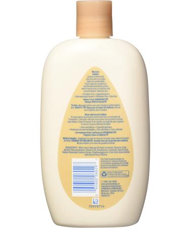 Johnson's Baby Lotion with Vanilla and Oatmeal 444ml - Buy Online on GoSupps.com