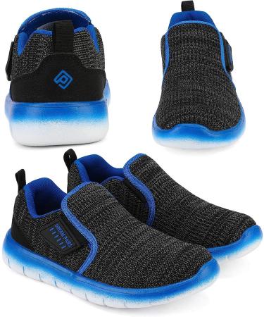 DREAM PAIRS Kids Breathable Sneakers | Running Shoes - Size 6 Big Kid - Black/Grey/Royal - Buy Online on GoSupps.com