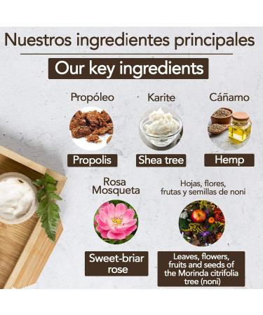 100% natural organic face cream - 50 ml. Anti-stain cream moisturizing and reaffirming for the face woman/home with propolis shea rubiginous rose jojoba and essential oils. - Buy Online on GoSupps.com