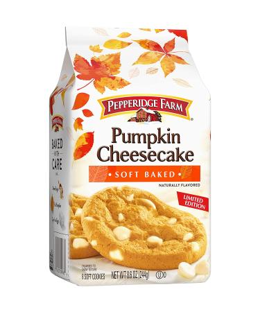 Pepperidge Farm Soft Baked Pumpkin Cheesecake Cookies 8.6oz - Delicious Fall Treat - Buy Online on GoSupps.com