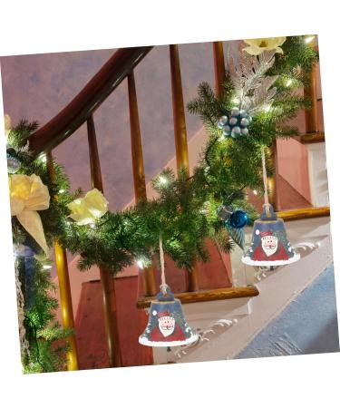Shop Wrought Iron Abaodam Bell Pendants - Funny Metal Christmas Tree Ornaments | 7x7cm Multi-Color Hanging Bells - Buy Online on GoSupps.com
