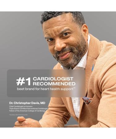 Humann SuperBeets 3-in-1 Heart Gummies - 3x Absorption CoQ10 - Plus Beetroot Extract & Grape Seed Extract for Advanced Heart Health Cellular Energy & Circulation Support Vegan Gluten Free 60 count Advanced 60 Count (Pac  - Buy Online on GoSupps.com