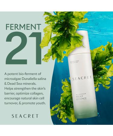 Buy SEACRET Bio Skin Glow Milky Essence | Third-Generation Face Toner 4.00 Fl Oz - International Shipping Available - Buy Online on GoSupps.com