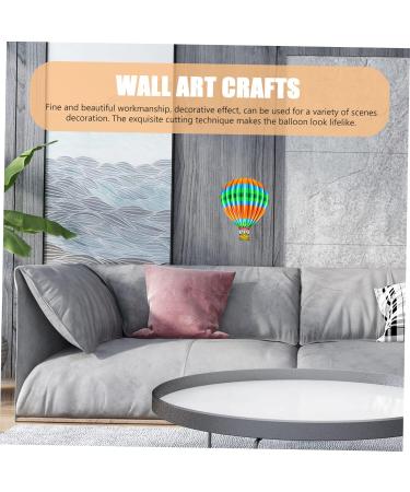 Iron Decor Decoration Adorn Metal Balloon Wall Hot Minimalistic Ornament Hanging Garden Shape Art - Buy Online on GoSupps.com