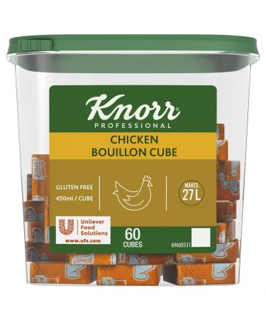 Knorr Chicken Bouillon Cubes 60 Cubes x 450 ml - Buy Online on GoSupps.com