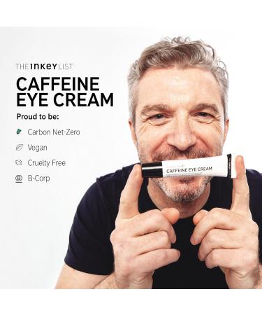 The Inkey List Caffeine Eye Cream 15ml | Dark Circle Treatment | Brightens Under Eye | Fragrance-free - Buy Online on GoSupps.com