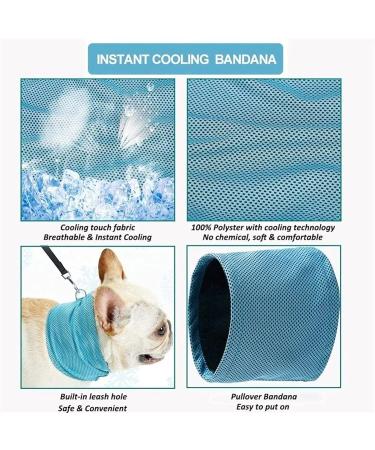 Cooling Collar for Dogs | Summer Dog Bandanas & Neckerchiefs | S/M/L Sizes Available - Buy Online on GoSupps.com