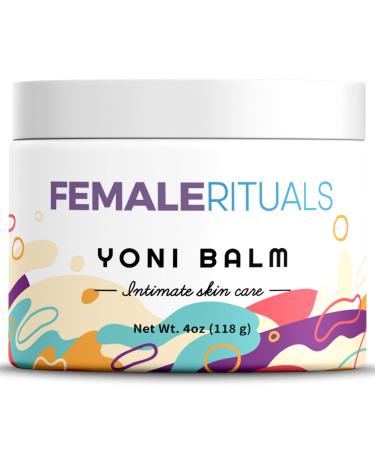 Female Rituals Yoni Balm Vaginal Moisturizer Vulva Balm Cream (4oz)