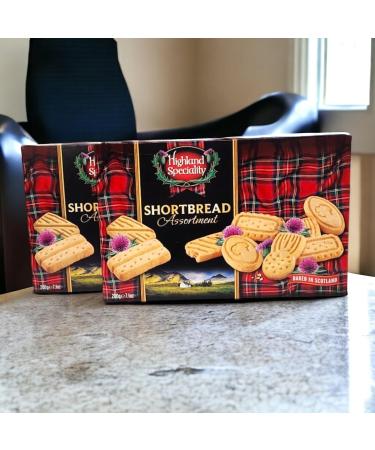 Shortbread Cookies Assortment Traditional Scottish Flavors 200g Twin Pack Tea Party - Buy Online on GoSupps.com