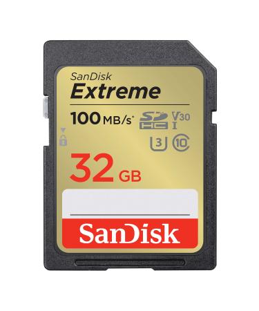 SanDisk 32GB SDHC Flash Memory Card (SDSDB-032G-B35) (Label May Change)