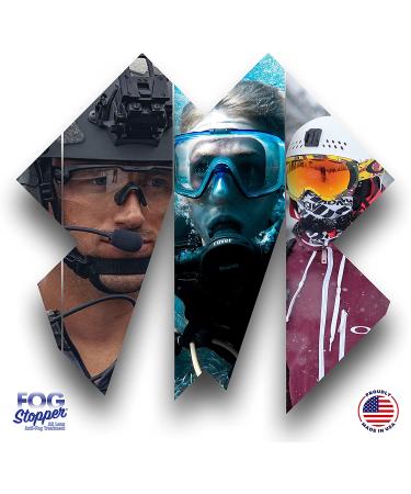 Anti-Fog Drops for All Lenses and Screens | Prevents Fog on Eyeglasses, Goggles, PPE | Stay Fog-Free for Days | Made in USA - Buy Online on GoSupps.com