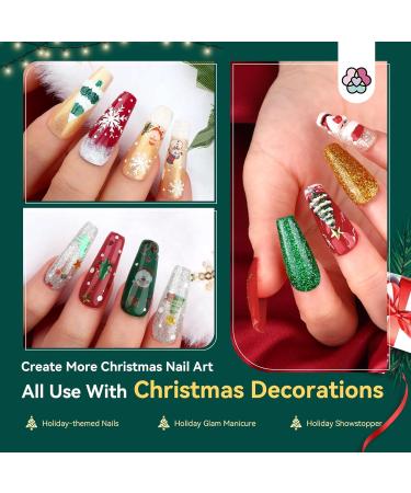 Saviland Builder Gel Nail Polish Set - 6 Colors Gel Polish Kit with Clear Builder Gel, UV Light, Protection Gloves - Perfect Christmas Gift for Women - Buy Online on GoSupps.com
