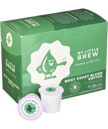 My Little Brew - West Coast Blend Single Serve K-cup Pod Compatible with Keurig K-Cup Brewers 24-Count - Buy Online on GoSupps.com