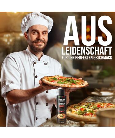 Mioolio MIOOLIO 1 x 200 ml chili oil for marinating refining and seasoning every dish with an intense aroma and a burst of flavor