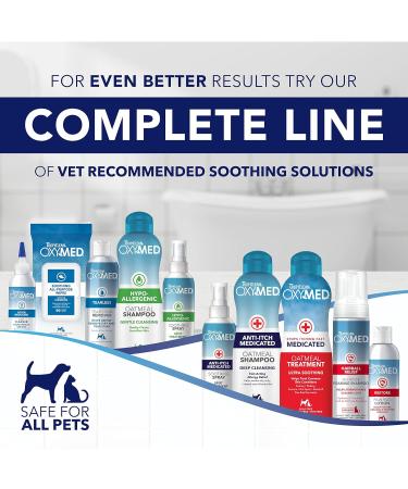 TropiClean OxyMed Medicated Dog Spray 236ml - Fast Relief for Dry Skin, Itching - Anti-Itch Formula - Buy Online on GoSupps.com