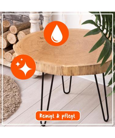 Poliboy Oak Pine Care - Wood Polish for Antique & Rustic Furniture - 100ml Made in Germany - Refreshing Wood Care (1 Pack) - Buy Online on GoSupps.com