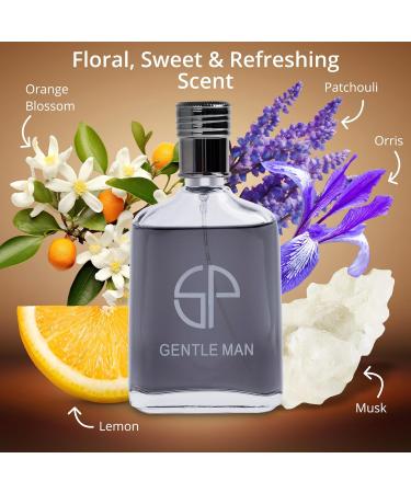 Gentleman Eau De Parum for Men Top Notes of Pink Pepper Italian Lemon Orange Neroli & Lavender Base Notes of Patchouli & Cedarwood Floral Sweet & Refreshing Scent 100ml Bottle with Suede pouch - Buy Online on GoSupps.com