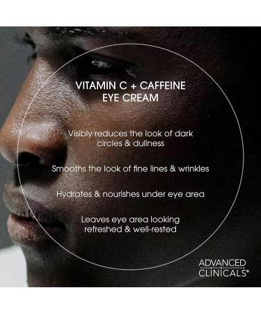 Advanced Clinicals 3 Pack Glow Getter Vitamin C Skin Care Set | Brightening Vitamin C Serum + Facial Cleanser Face Wash + Under Eye Cream For Dark Spots | Anti Aging Gift Set Box For Women & Men 3PC - Buy Online on GoSupps.com