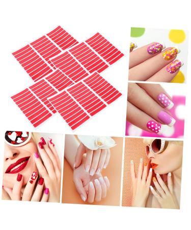 Ipetboom 5 Sheets Press Holder Double-Sided Adhesive Nail Glue Adhesive Display Stands Exhibition Shelf Press On Nail Holder - Buy Online on GoSupps.com