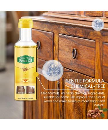 Natural Extracts Wood Care Polish 125ml Pecan Oil Wood Polish for Enhanced Furniture Beauty for Tables Chairs Cabinets 2 Sets - Buy Online on GoSupps.com