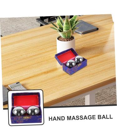 Combined Massager 2-Piece Fitness Handballs for Seniors - Baoding Meditation & Massage Balls - Brass & Iron Boccia Balls for Relaxation - Buy Online on GoSupps.com