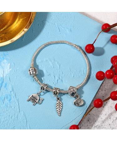 FZSWD 15pcs Antique Silver Baby Pacifier Teether Charms | DIY Handmade Tibetan Jewelry Pendants Perfect for Creative Projects - Buy Online on GoSupps.com