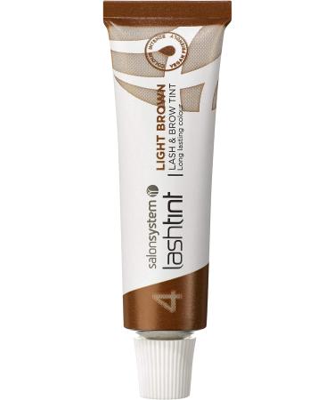 Salon System Lashtint Light Brown Lash and Brow Tint 15ml - Pack of 1 - Buy Online on GoSupps.com