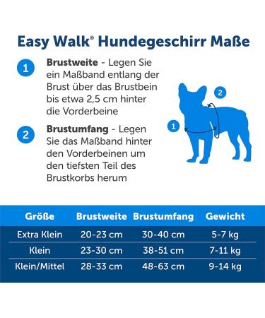 PetSafe Easy Walk Harness - Anti-Pull Dog Harness Reduces Choking & Coughing | Includes 1.8M Leash | Size S | International Shipping Available - Buy Online on GoSupps.com