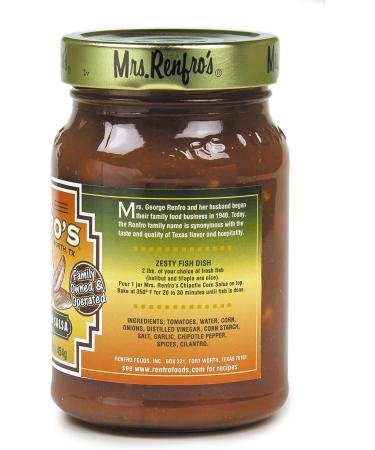 Mrs. Renfro's Chipotle Corn Salsa - Authentic Southwest Flavor - Buy Online on GoSupps.com